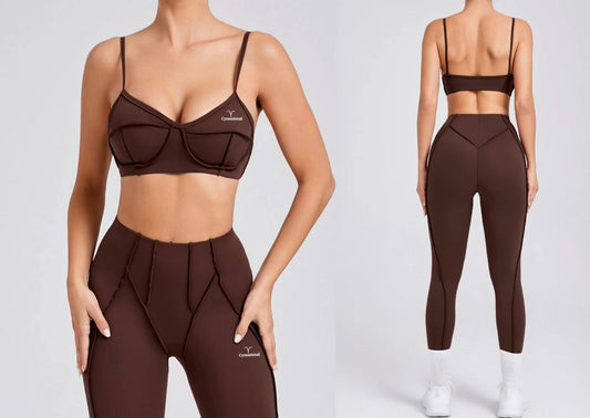 Chocolate 2 piece pant set